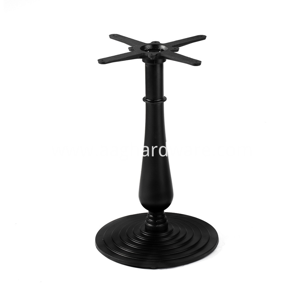 black wrought iron table base black wrought iron table base
